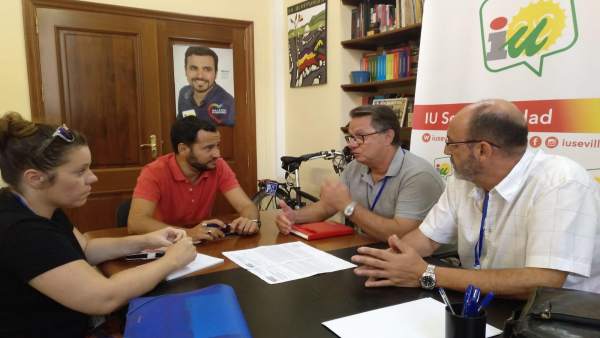 Reunión con CCOO Reunión con CCOO