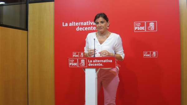 Ana Sánchez, secretaria de Organización del PSCyL. Ana Sánchez, secretaria de Organización del PSCyL.