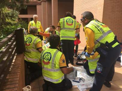 Hombre tiroteado en Usera