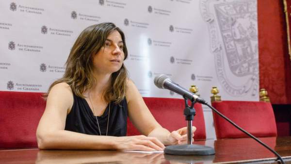 La concejal de Vamos Granada Marta Gutiérrez La concejal de Vamos Granada Marta Gutiérrez