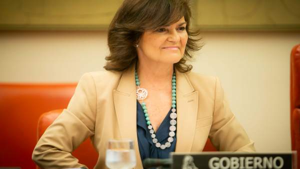 Carmen Calvo, vicepresidenta del Gobierno en imagen de archivo Carmen Calvo, vicepresidenta del Gobierno en imagen de archivo