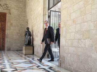 El presidente de la Generalitat, Quim Torra
