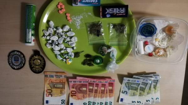 Drogas incautadas por la Policía en Ibiza Drogas incautadas por la Policía en Ibiza