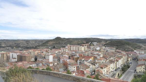 Vista general de la ciudad de Alcañiz. Vista general de la ciudad de Alcañiz.