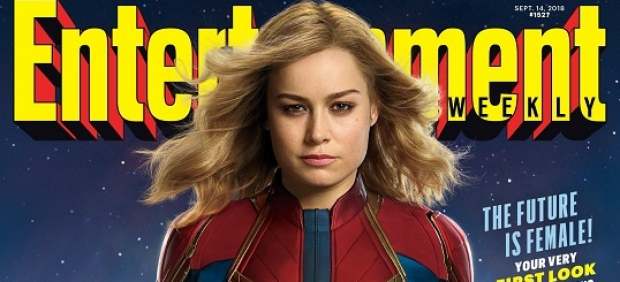 Brie Larson como Capitana Marvel.