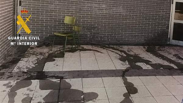 Imagen de los daños causados Imagen de los daños causados