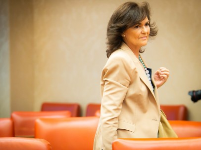 Carmen Calvo, vicepresidenta del Gobierno