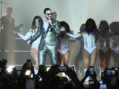Maluma conquista Madrid y se entrega incondicionalmente a sus fans.