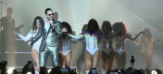 Maluma conquista Madrid y se entrega incondicionalmente a sus fans.