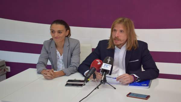 Ruenda de prensa de Podemos Ruenda de prensa de Podemos