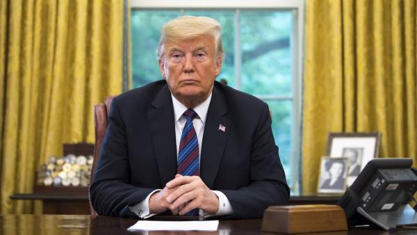 El presidente de EE UU, Donald Trump, en el Despacho Oval. El presidente de EE UU, Donald Trump, en el Despacho Oval.