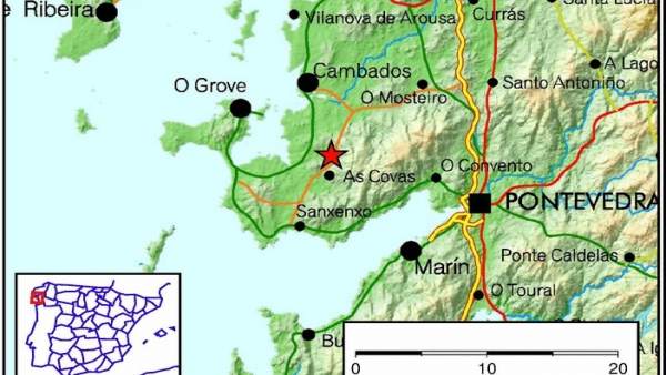 Terremoto en As Covas, Meaño Terremoto en As Covas, Meaño