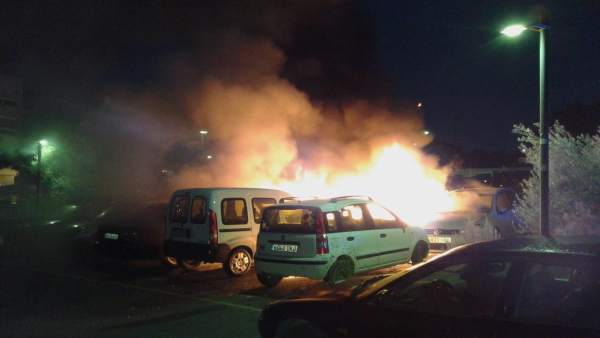Incendio en coches Incendio en coches