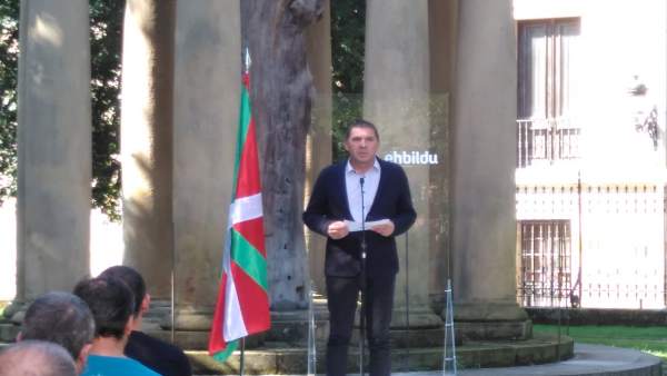 Arnaldo Otegi, en la Casa de Juntas de Gernika Arnaldo Otegi, en la Casa de Juntas de Gernika