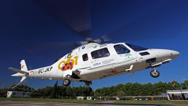 Helicóptero Del 061 Helicóptero Del 061