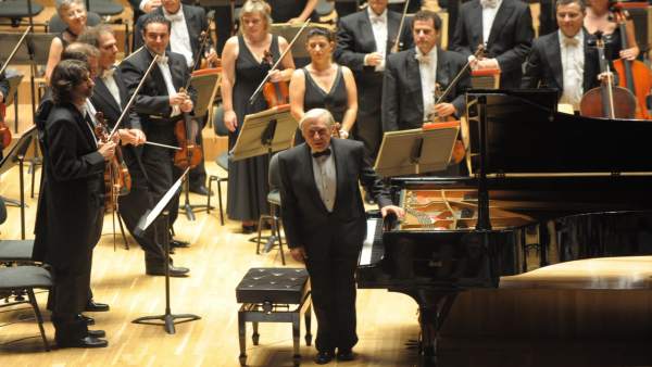 Joaquín Achúcarro en el Palau de la Música Joaquín Achúcarro en el Palau de la Música