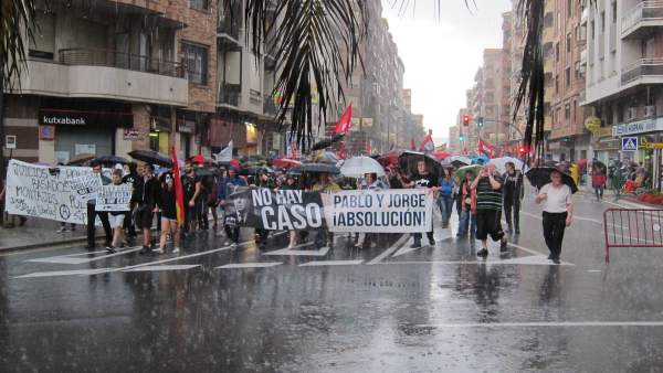 Concentración En Apoyo A Jorge Y Pablo Concentración En Apoyo A Jorge Y Pablo