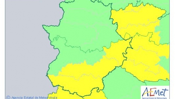 Avisos por lluvias y tormentas en la provincia de Badajoz Avisos por lluvias y tormentas en la provincia de Badajoz