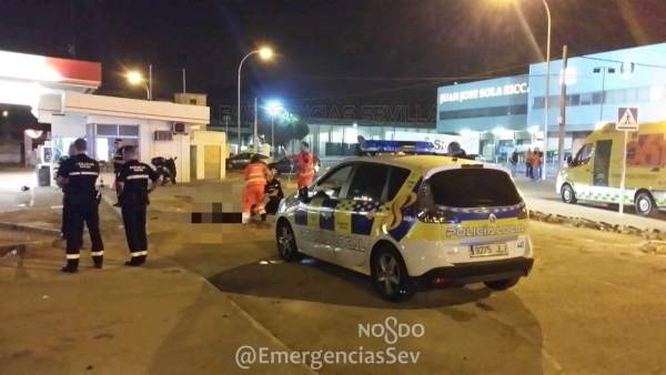 Accidente de tráfico en Sevilla Accidente de tráfico en Sevilla