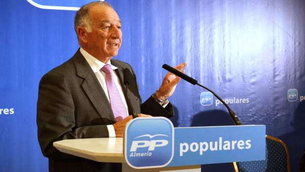 El presidente del Partido Popular de Almería, Gabriel Amat El presidente del Partido Popular de Almería, Gabriel Amat