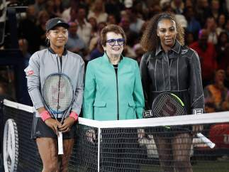 Billie Jean King y Serena Williams