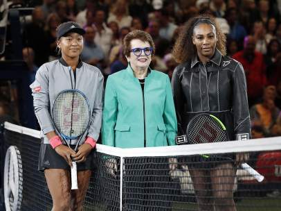 Billie Jean King y Serena Williams