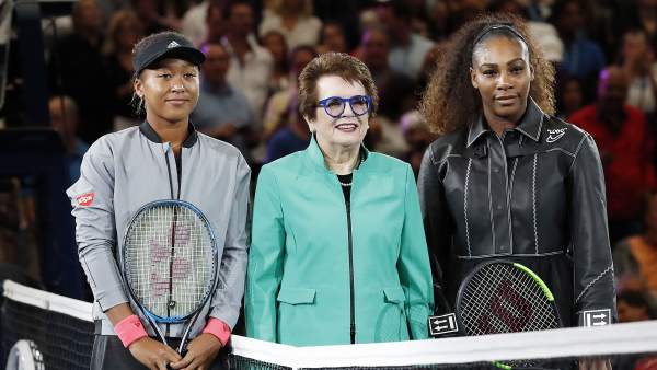 Billie Jean King y Serena Williams Billie Jean King y Serena Williams