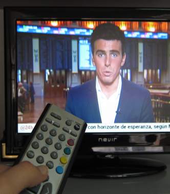 Televisión, televisor, tdt, mando,