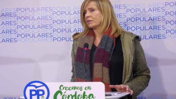 La diputada del PP de Córdoba Rosario Alarcón La diputada del PP de Córdoba Rosario Alarcón