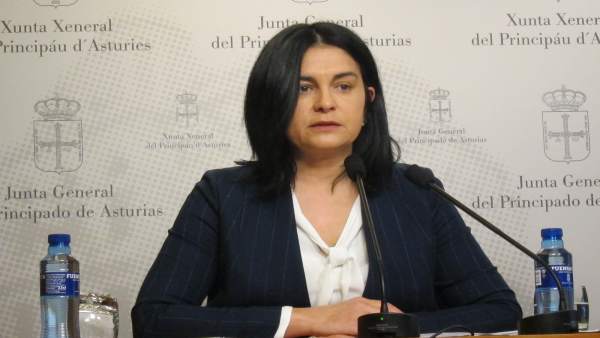 La diputada de Foro Asturias Carmen Fernández La diputada de Foro Asturias Carmen Fernández