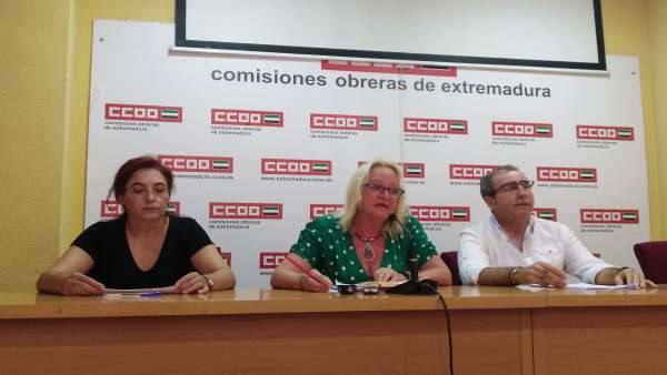 Secretaría general de CCOO Extremadura, Encarna Chacón Secretaría general de CCOO Extremadura, Encarna Chacón
