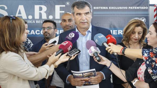 El alcalde de Guadalajara, Antonio Román El alcalde de Guadalajara, Antonio Román
