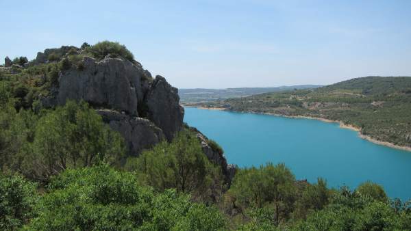 Uno de los embalses de la Cuenca Uno de los embalses de la Cuenca