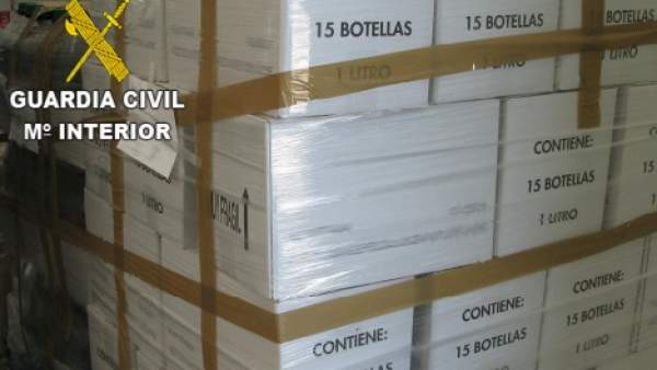 Incautación de aceite supuestamente virgen Incautación de aceite supuestamente virgen