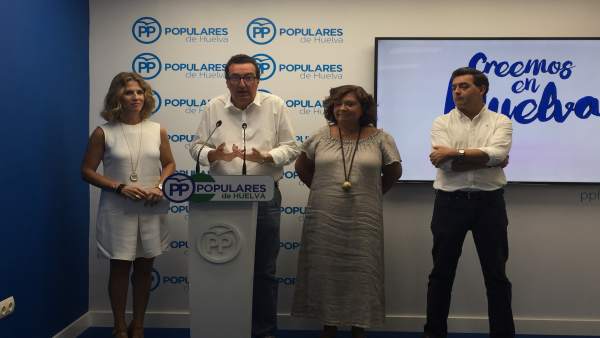 El presidente del PP de Huelva, Manuel Andrés González. El presidente del PP de Huelva, Manuel Andrés González.