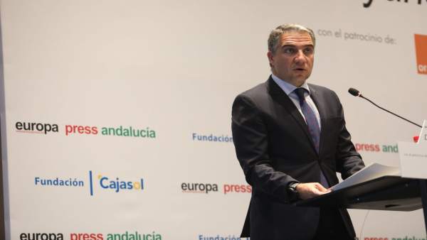 El presidente de la Diputación, Elías Bendodo, y del PP de Málaga El presidente de la Diputación, Elías Bendodo, y del PP de Málaga