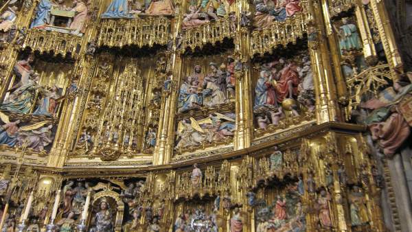 Retablo Catedral Toledo, altar mayor Retablo Catedral Toledo, altar mayor