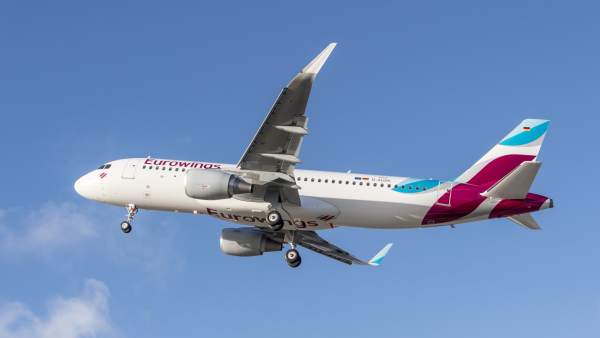 Avión de Eurowings Avión de Eurowings