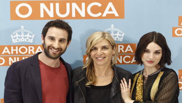 María Ripoll (centro) junto a Dani Rovira y María Valverde (archivo)) María Ripoll (centro) junto a Dani Rovira y María Valverde (archivo))