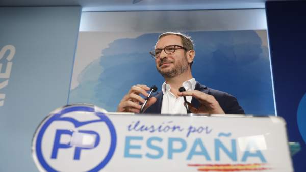 Rueda de prensa del vicesecretario de Organización del Partido Popular, Javier M Rueda de prensa del vicesecretario de Organización del Partido Popular, Javier M
