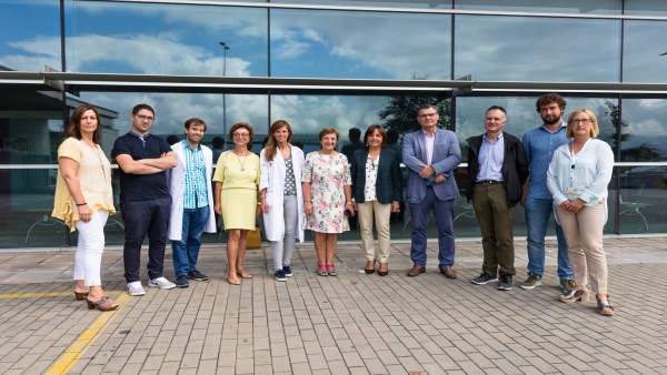 Real visita la nueva unidad de salud mental del centro de salud de Monaña Real visita la nueva unidad de salud mental del centro de salud de Monaña