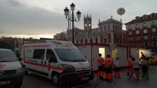 Operativo de Cruz Roja en Fiestas de Valladolid 10-9-2018 Operativo de Cruz Roja en Fiestas de Valladolid 10-9-2018