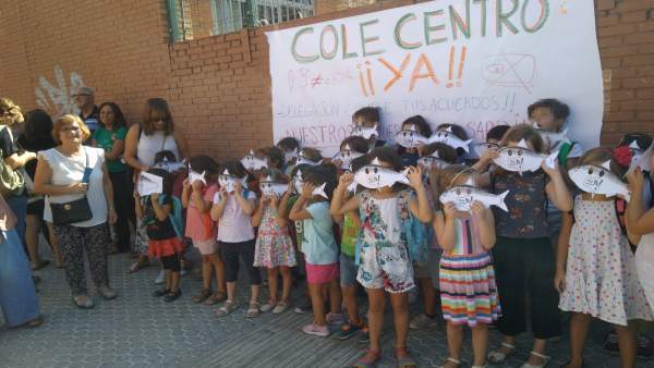 Protesta en el Sor Ángela Protesta en el Sor Ángela