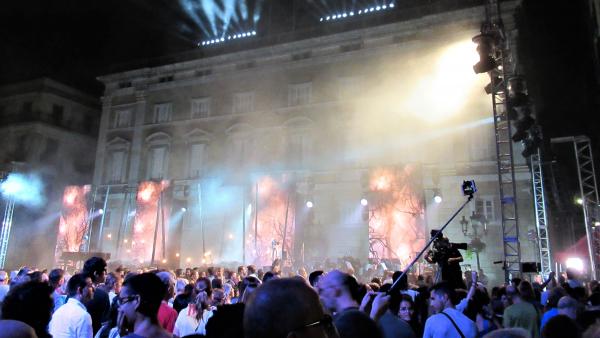 Acto institucional de la Diada 2018 (plaza Sant Jaume, Barcelona) Acto institucional de la Diada 2018 (plaza Sant Jaume, Barcelona)