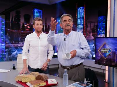 Miguel Ángel Revilla en 'El hormiguero'.