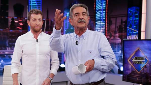 Miguel Ángel Revilla en 'El hormiguero'. Miguel Ángel Revilla en 'El hormiguero'.