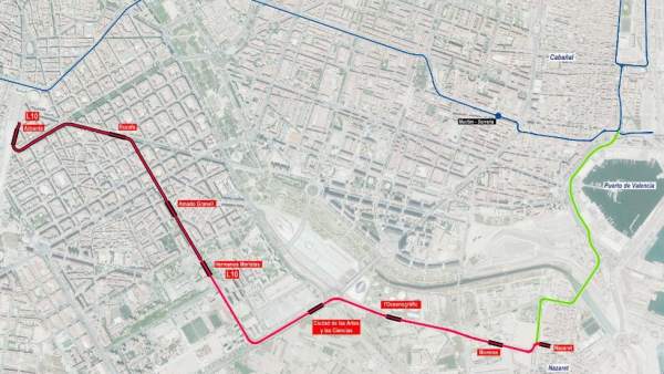 Puig anuncia metro nocturn els caps de setmana i festius i l'arribada de la L10 a Natzaret en una única fase Puig anuncia metro nocturn els caps de setmana i festius i l'arribada de la L10 a Natzaret en una única fase