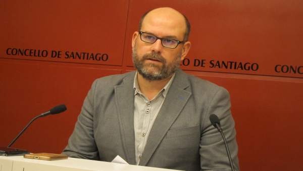 El alcalde de Santiago, Martiño Noriega El alcalde de Santiago, Martiño Noriega