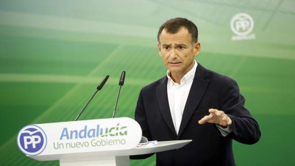 El vicesecretario de Sectores Productivos del PP-A, Pablo Venzal El vicesecretario de Sectores Productivos del PP-A, Pablo Venzal