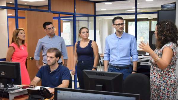 PSOE Visita Grupo Euroformac PSOE Visita Grupo Euroformac